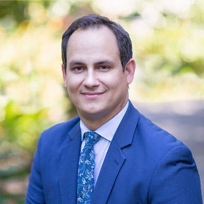 Profile photo of Shimoda Attorney & Shareholder Justin Rodriguez