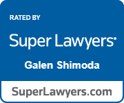 Galen Shimoda rated by Super Lawyers